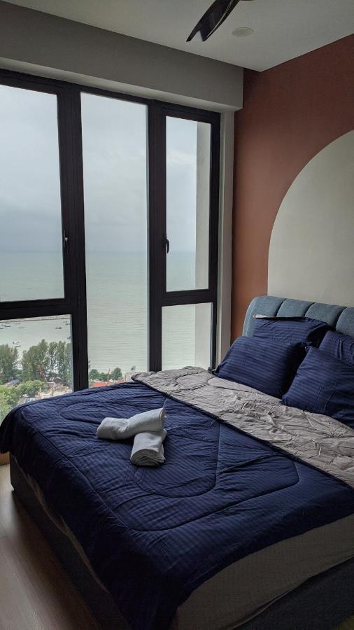 Jazz 313 Cosy 2-Bedroom Suite With Pool & Seaview Bagan Jermal Экстерьер фото